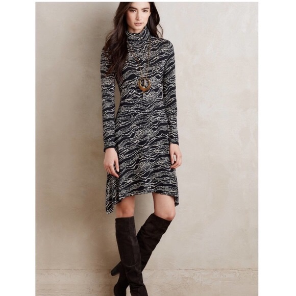 Anthropologie Dresses & Skirts - Maeve Anthropologie flowy speckled swing dress N3